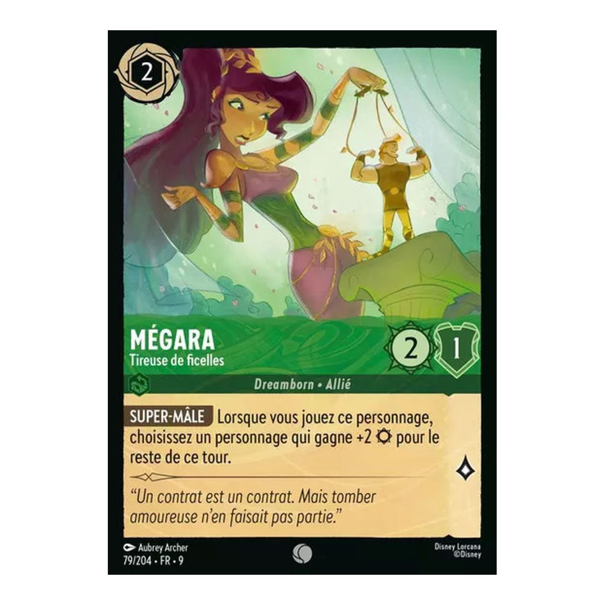 Mégara, Tireuse de ficelles - 79/204 - FAB - Fabuleux - Commune - Français