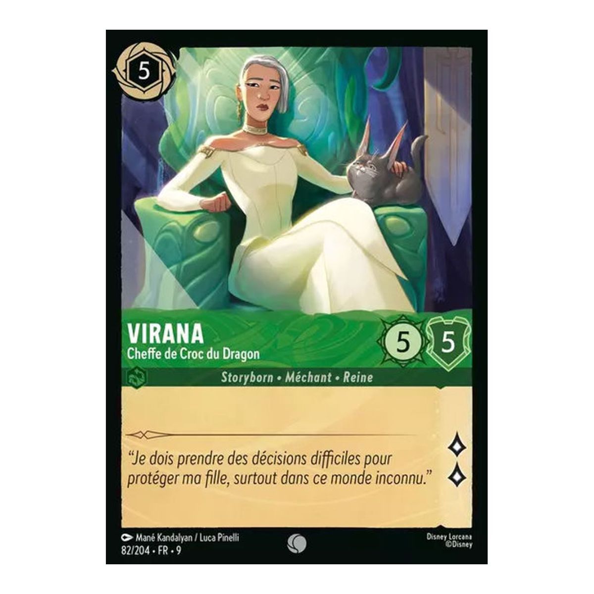 Virana, Cheffe de Croc du Dragon - 82/204 - FAB - Fabuleux - Commune - Français