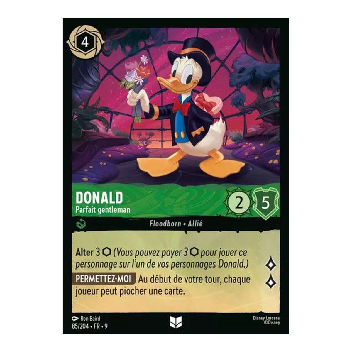 Donald, Parfait gentleman - 85/204 - FAB - Fabuleux - Brillante - Premium - Français