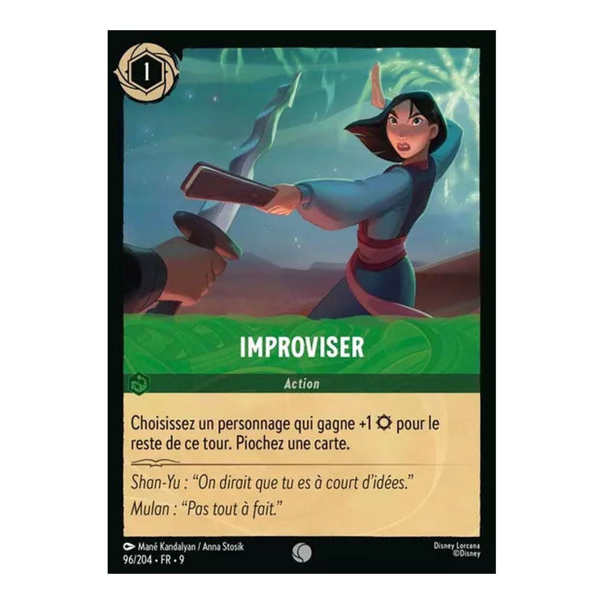 Improviser - 96/204 - FAB - Fabuleux - Brillante - Premium - Français