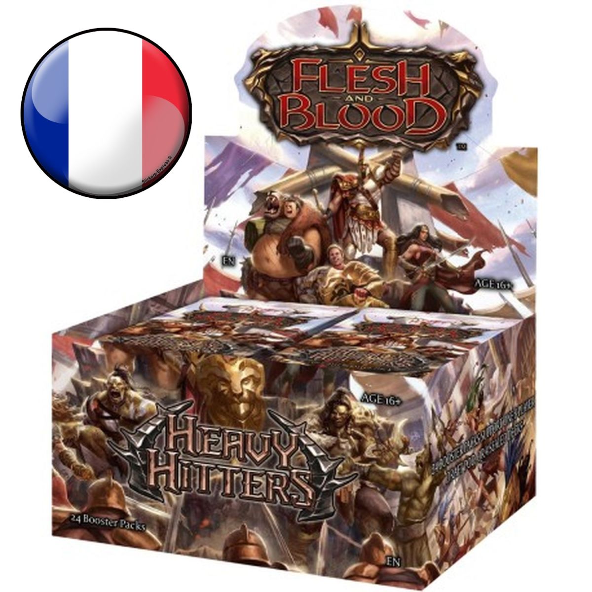 Item FAB - Boite de Booster - Heavy Hitters - FR