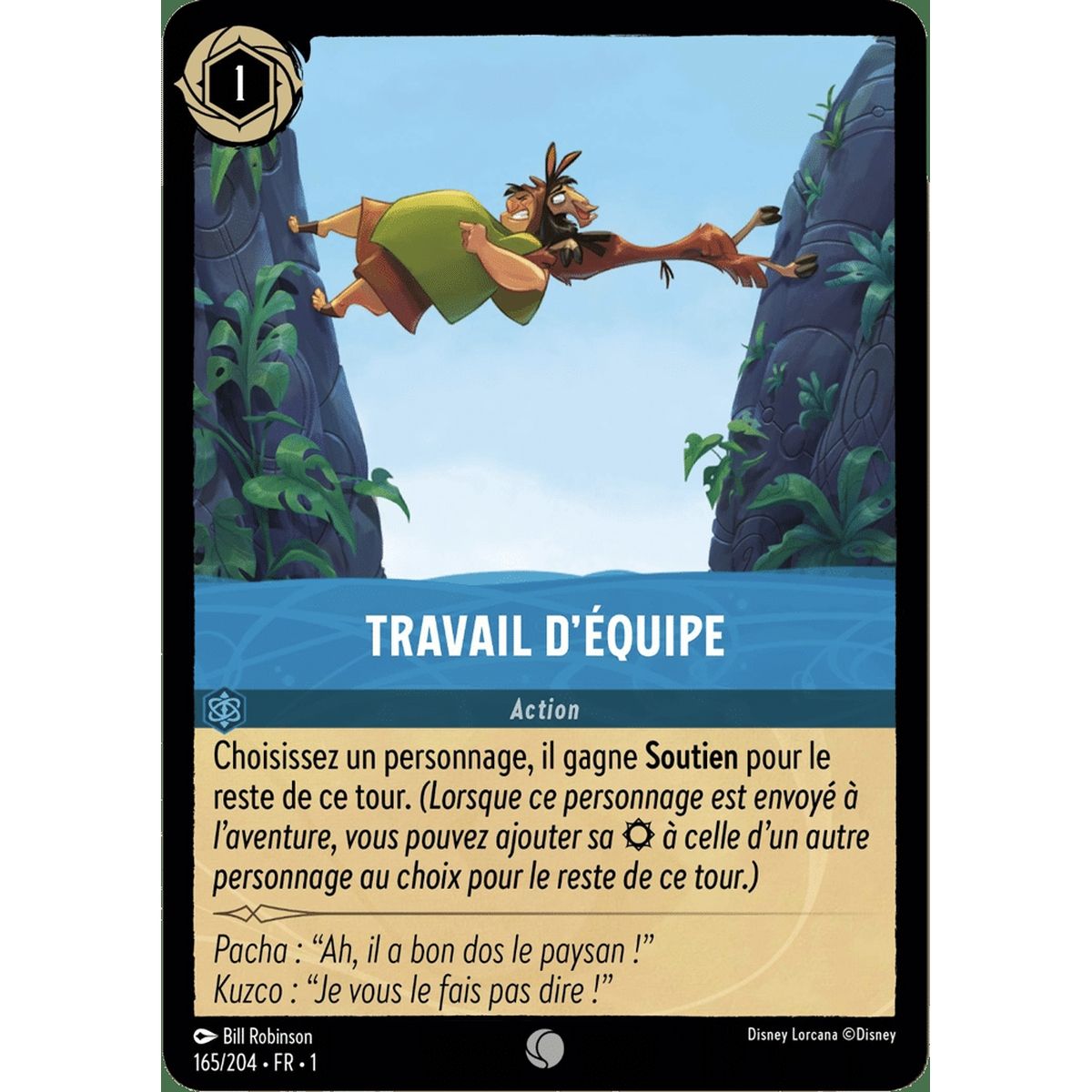 Item Travail d'équipe - 165/204 - FC - Premier Chapitre - Brillante - Premium - Français