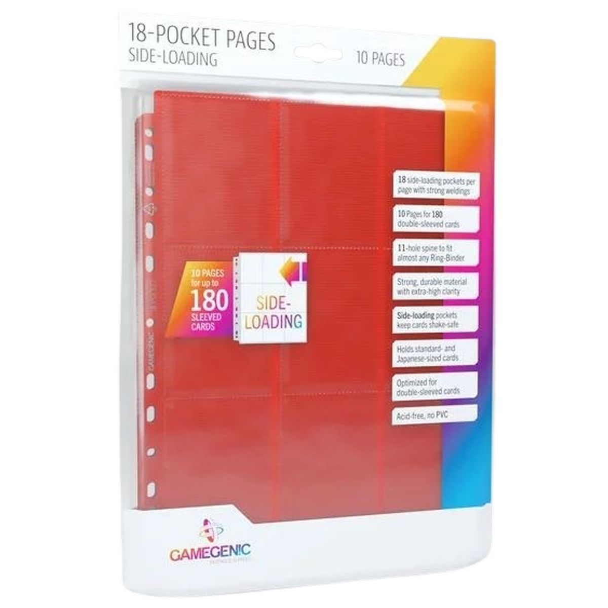 Gamegenic : 10 Pages 18 Pocket Sideloading Rouge