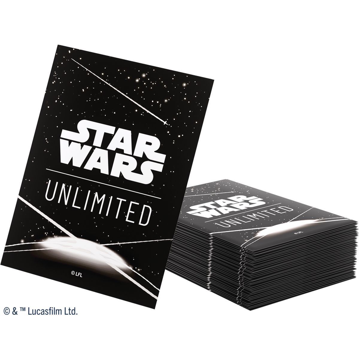 Gamegenic - Protèges Cartes - Standard - Star Wars : Unlimited - Space White (60)