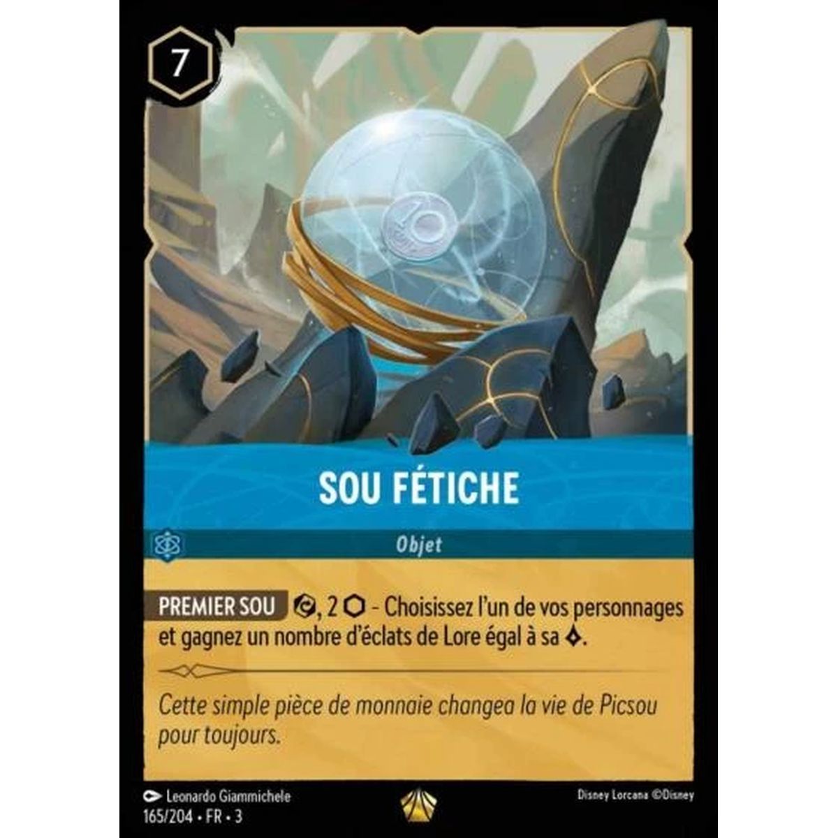 Item Sou fétiche - 165/204 - ITI - Les Terres d'Encres - Légendaire - Français