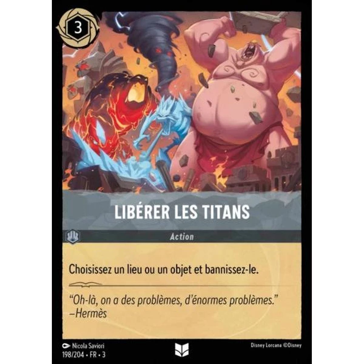 Item Libérer les titans - 198/204 - ITI - Les Terres d'Encres - Brillante - Premium - Français