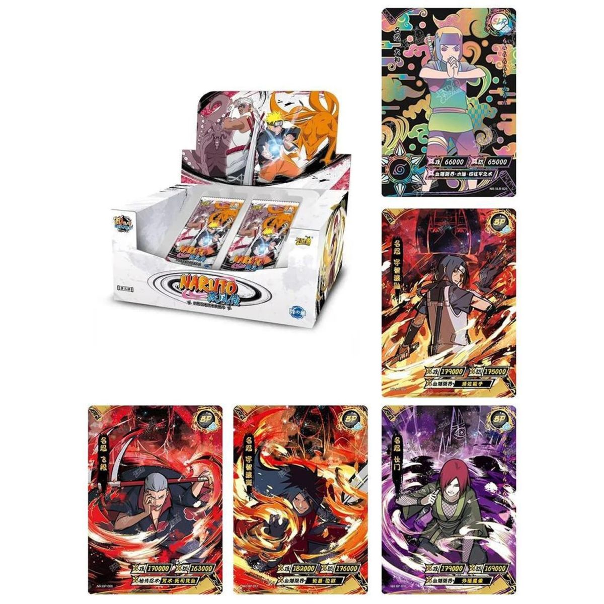 Kayou 110 - Naruto - Boîte de 18 Boosters - T4W3 Naruto Shippuden TIER 4 WAVE 3 - Chinois