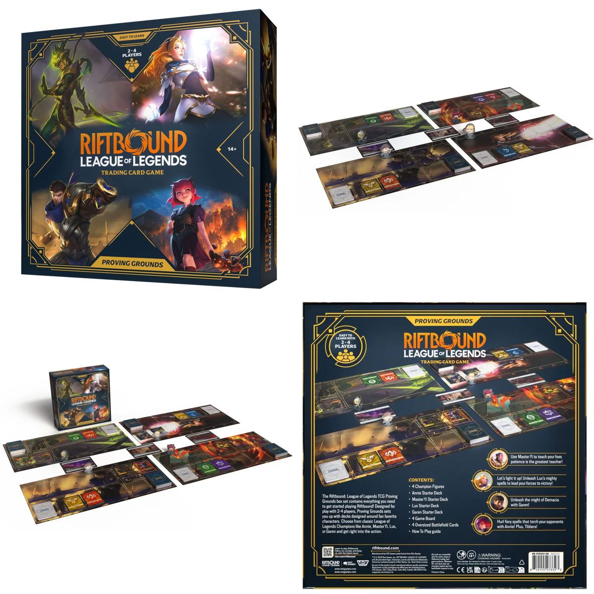 Kit de Démarrage - Origines : Proving Ground/Premiers Pas - Riftbound League of Legends TCG - Français