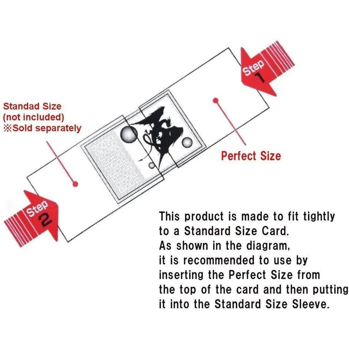 KMC - Protèges Cartes - Standard - Perfect Size (100) (New Packaging)