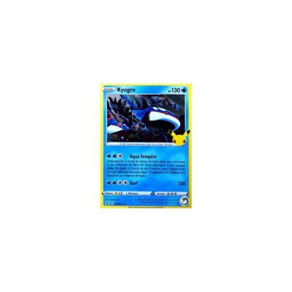 Item Kyogre - Holo Rare 003/025 EB07.5 Célébrations 25 Ans