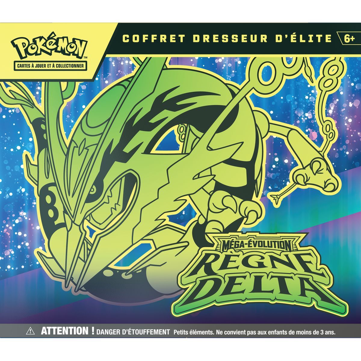 Lot - 1 ETB Méga-Évolution : Regne Delta [ME06] + 1 Vitrine Plexiglass ETB Phoenix Shield