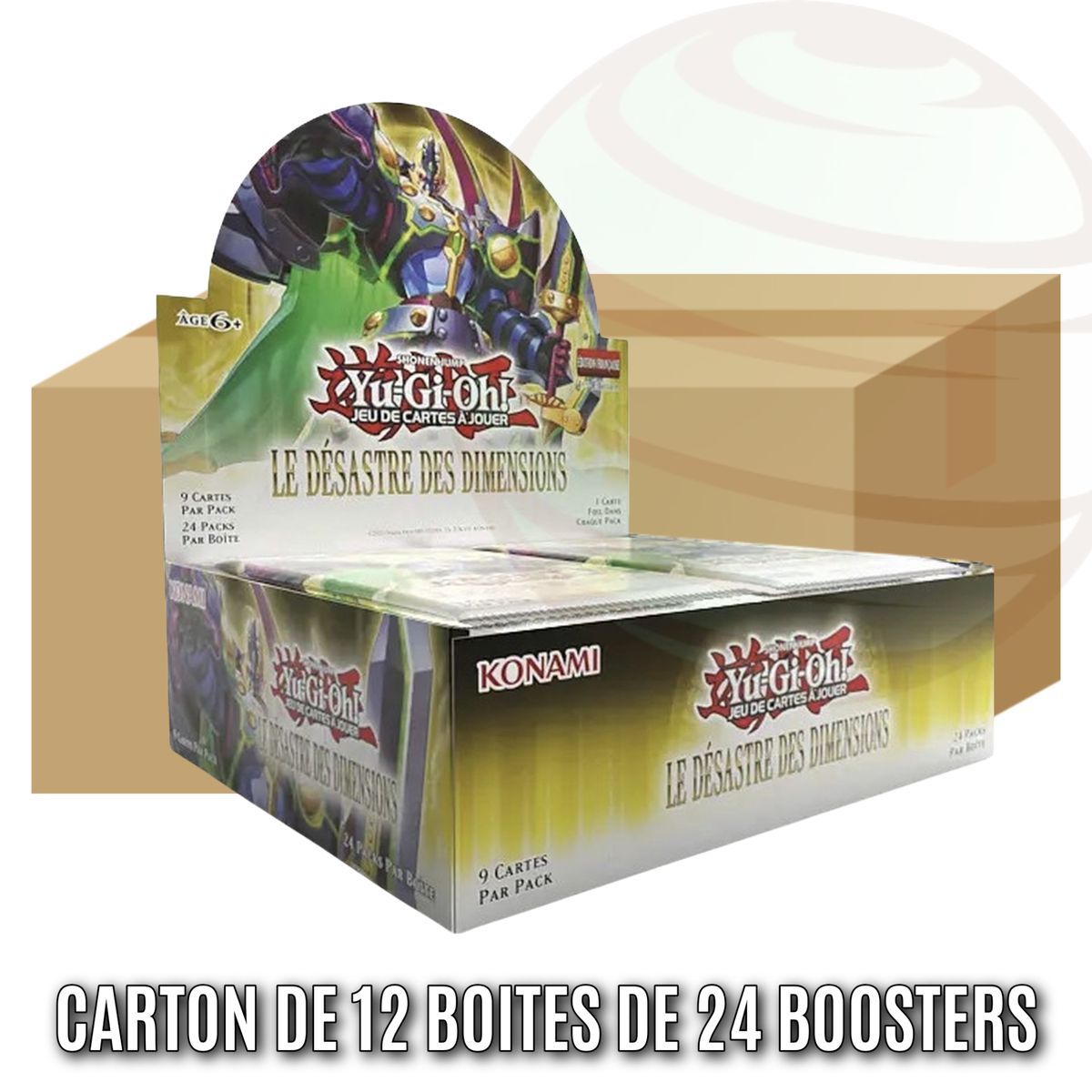 Item Lot de 12 Boites de 24 Boosters - Doom of Dimensions - Yu-Gi-Oh! - DOOD - FR
