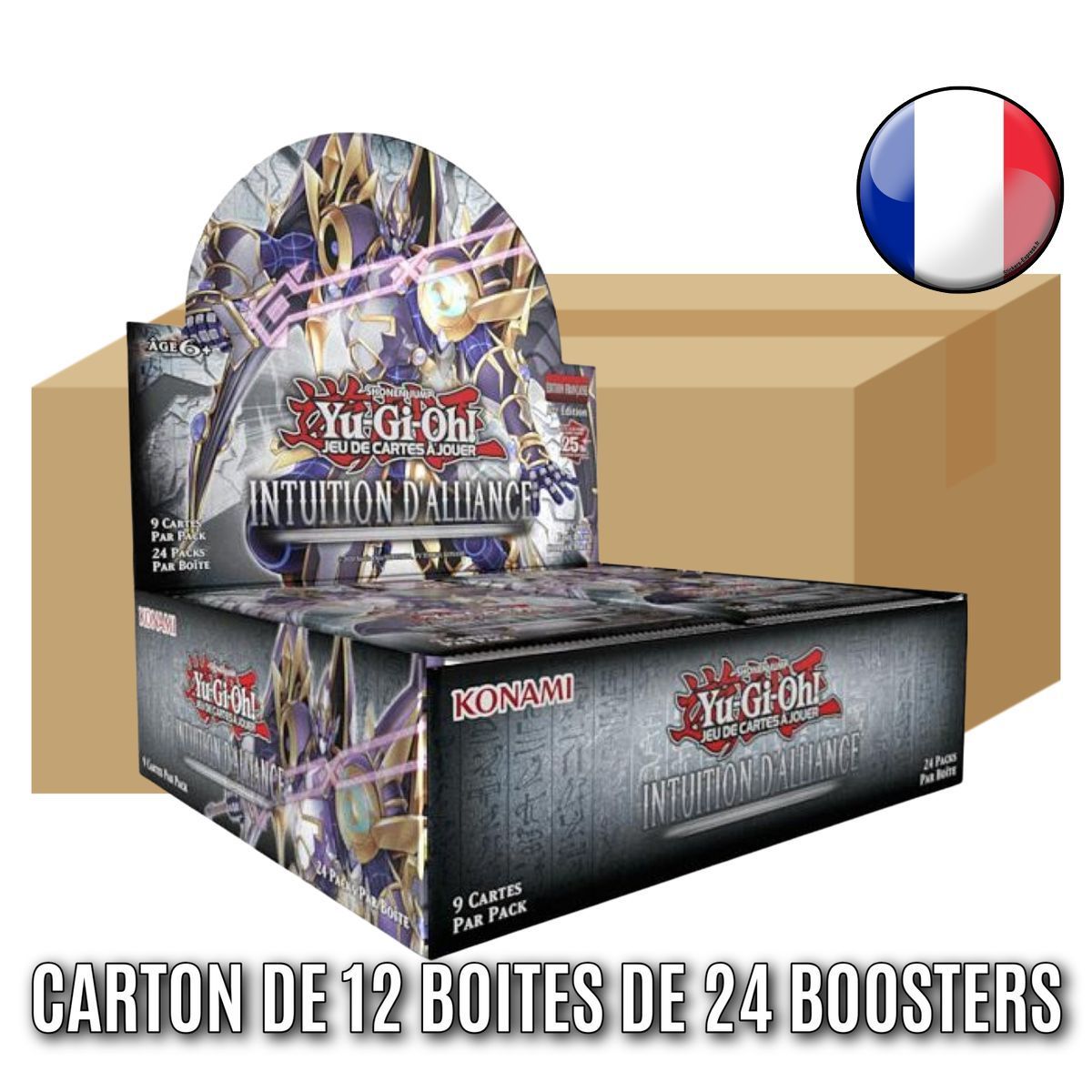 Item Lot de 12 Boites de 24 Boosters - Intuition d'Alliance - Yu-Gi-Oh! - ALIN - FR