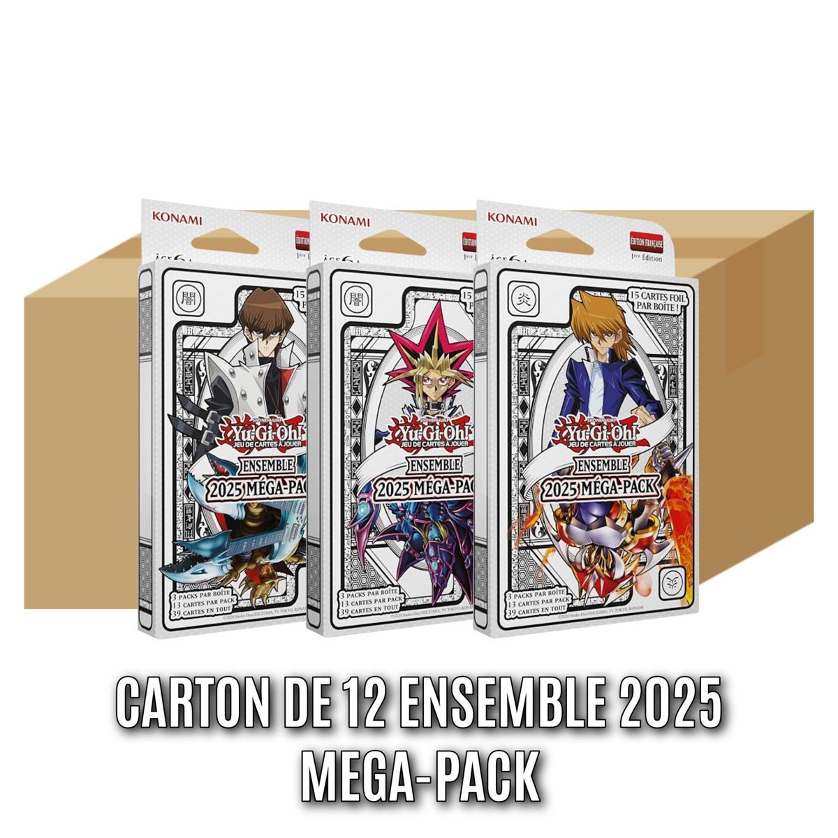 Item Lot de 12 - Ensemble 2025 Mega-Pack - MP25 - Yu-Gi-Oh! - FR