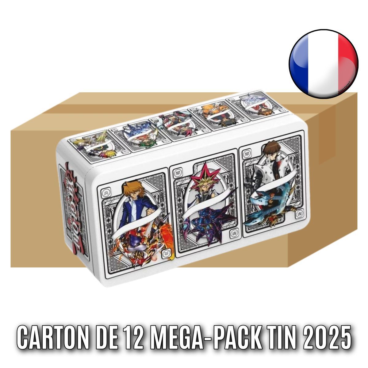 Item Lot de 12 Mega-Pack Tin 2025 - MP25 - Yu-Gi-Oh! - FR