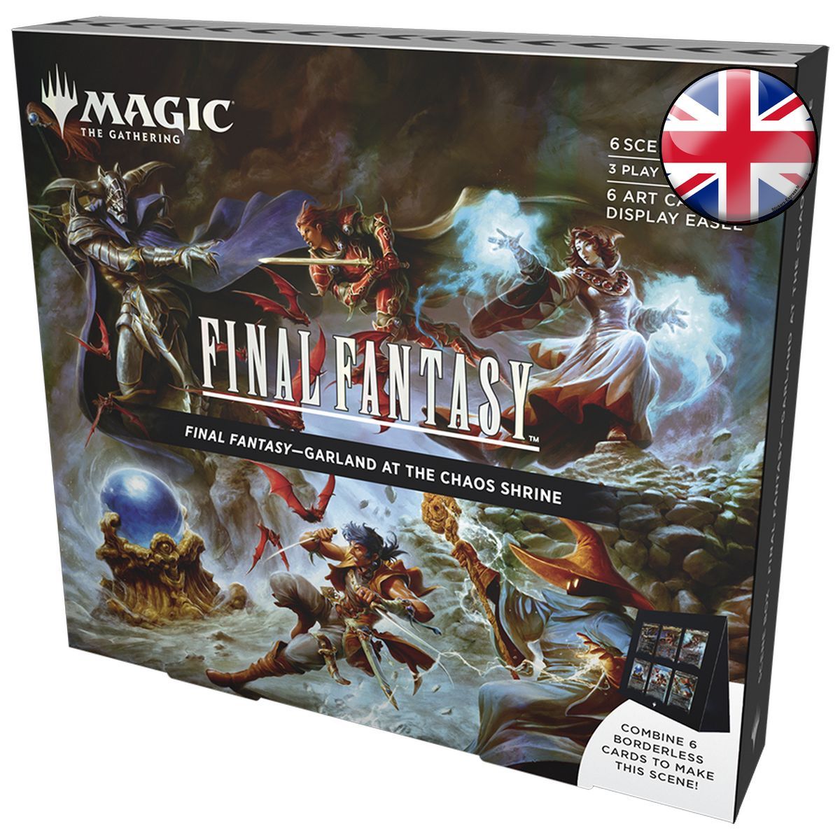 Lot de 4 Boites Scéniques - Final Fantasy - Magic The Gathering - EN