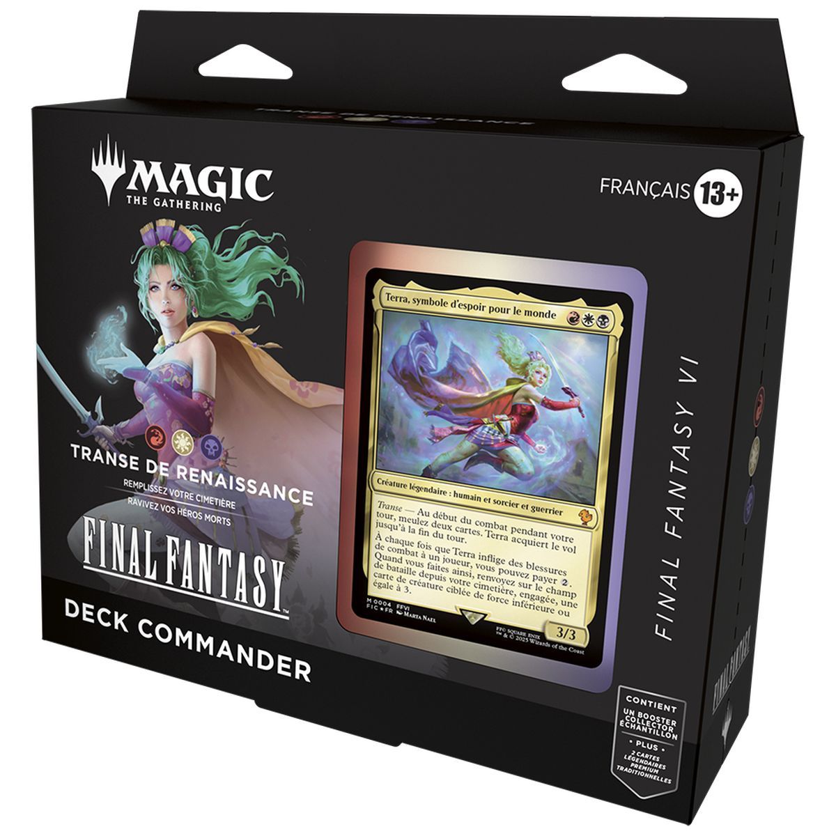 Lot de 4 Decks Commander - Final Fantasy - Magic The Gathering - FR
