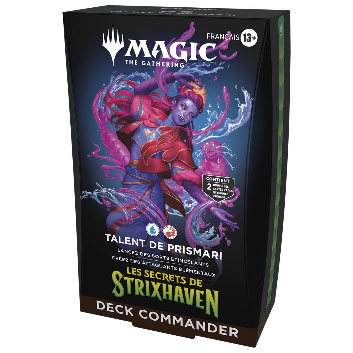 Lot de 5 Decks Commander - Les Secrets de Strixhaven - Magic The Gathering - FR