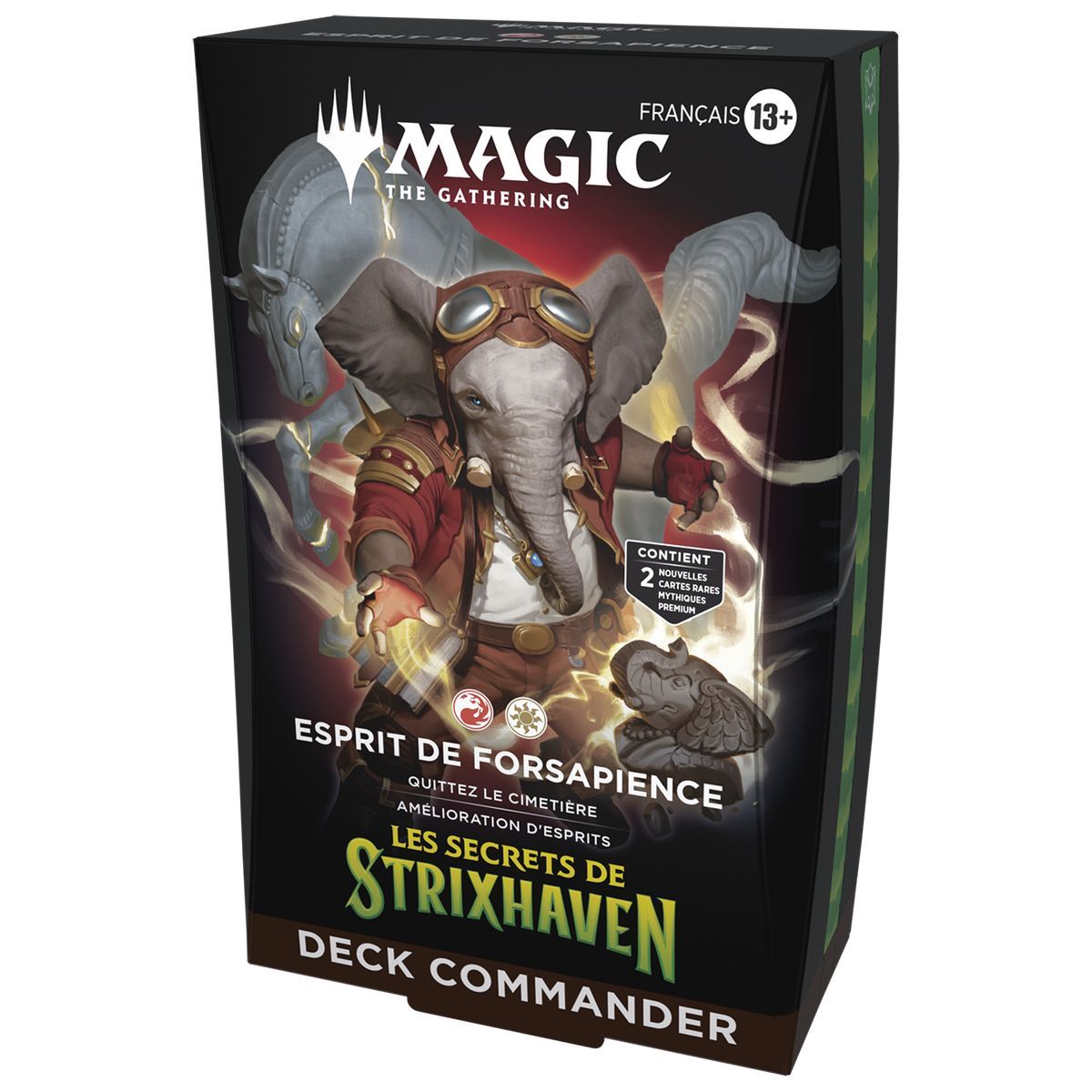 Lot de 5 Decks Commander - Les Secrets de Strixhaven - Magic The Gathering - FR