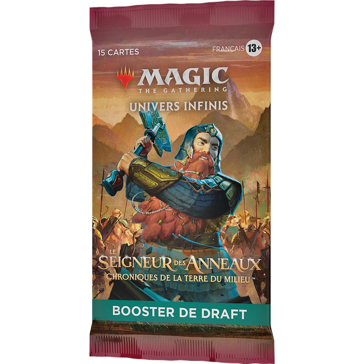 Magic The Gathering - Booster - Draft - Le Seigneur des Anneaux : Chroniques de la Terre du Milieu - FR