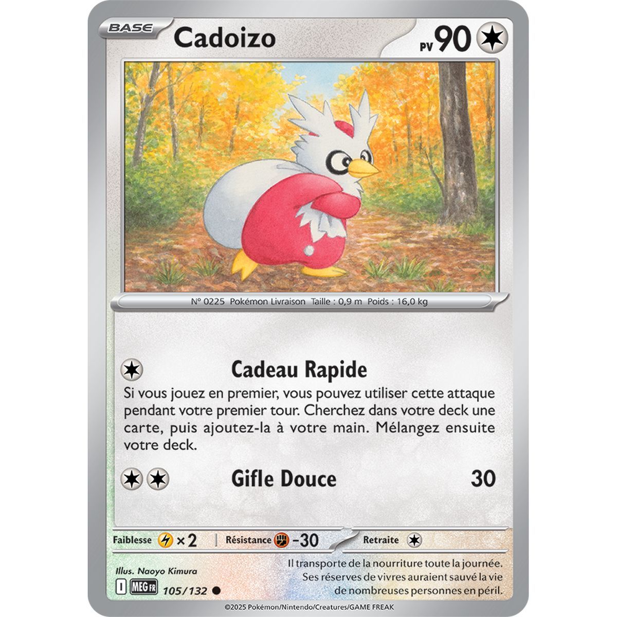 Cadoizo - Reverse 105/132 - Méga-Evolution