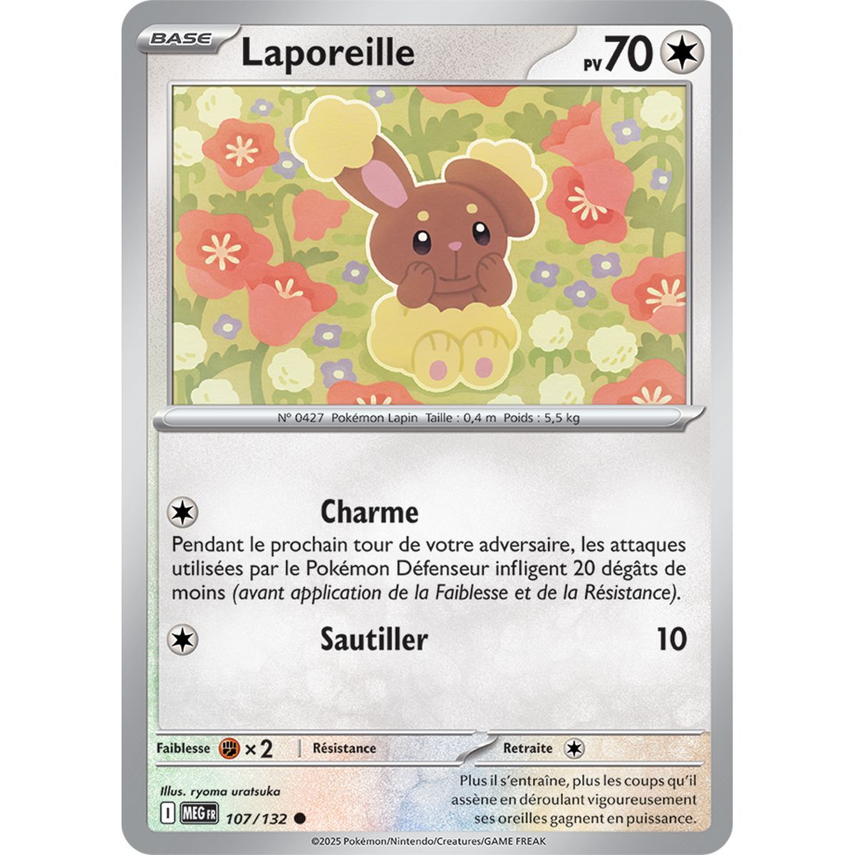 Laporeille - Reverse 107/132 - Méga-Evolution