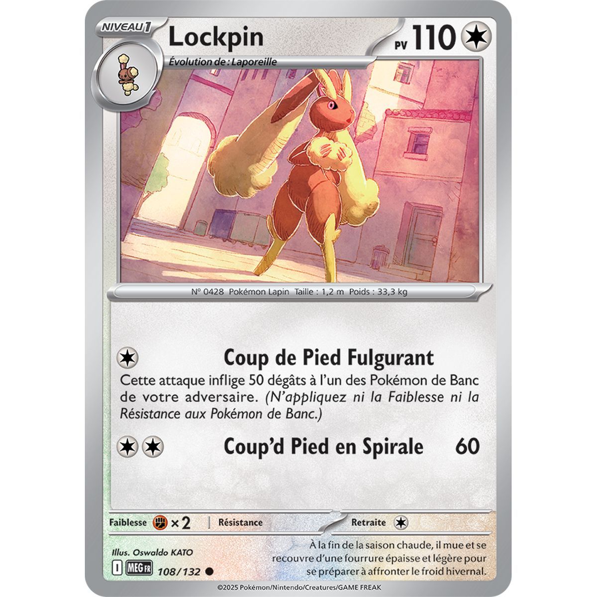 Lockpin - Commune 108/132 - Méga-Evolution