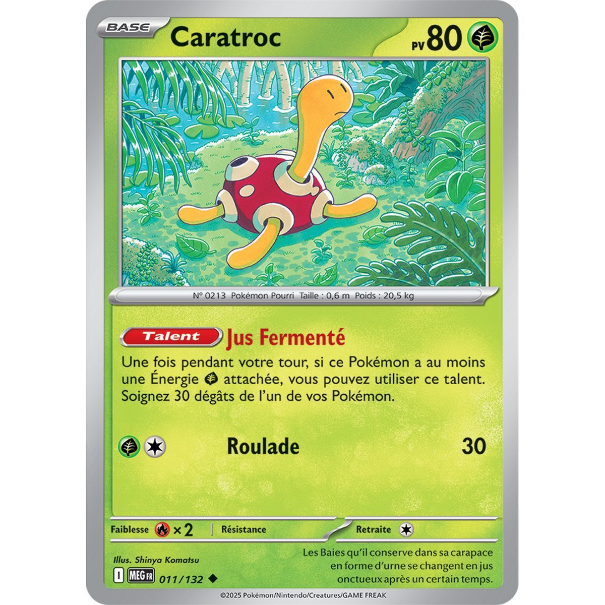 Caratroc - Reverse 11/132 - Méga-Evolution