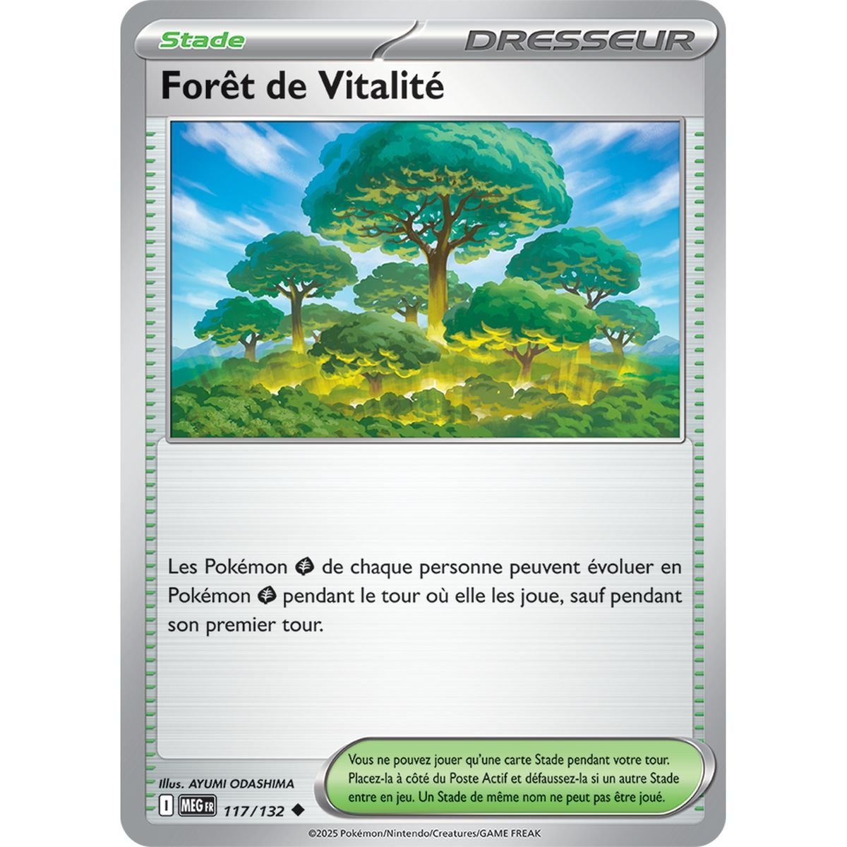 Forêt de Vitalité - Peu Commune 117/132 - Méga-Evolution