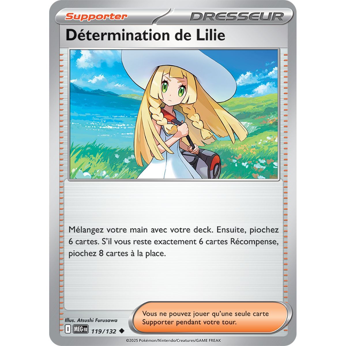 Item Détermination de Lilie - Reverse 119/132 - Méga-Evolution
