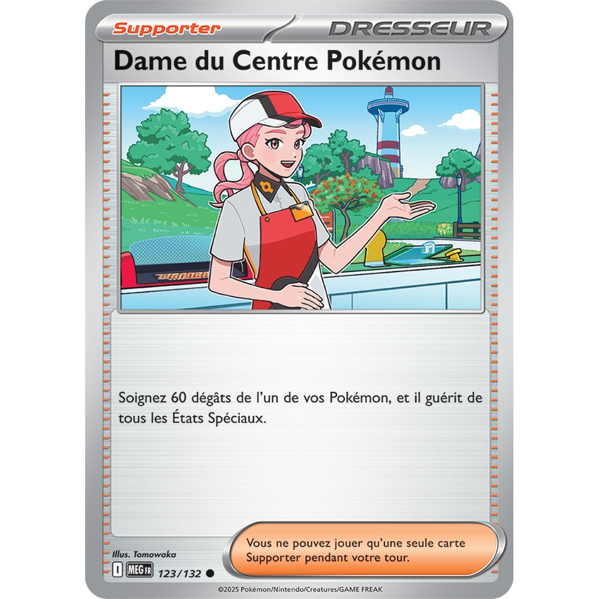 Dame du Centre Pokémon - Commune 123/132 - Méga-Evolution