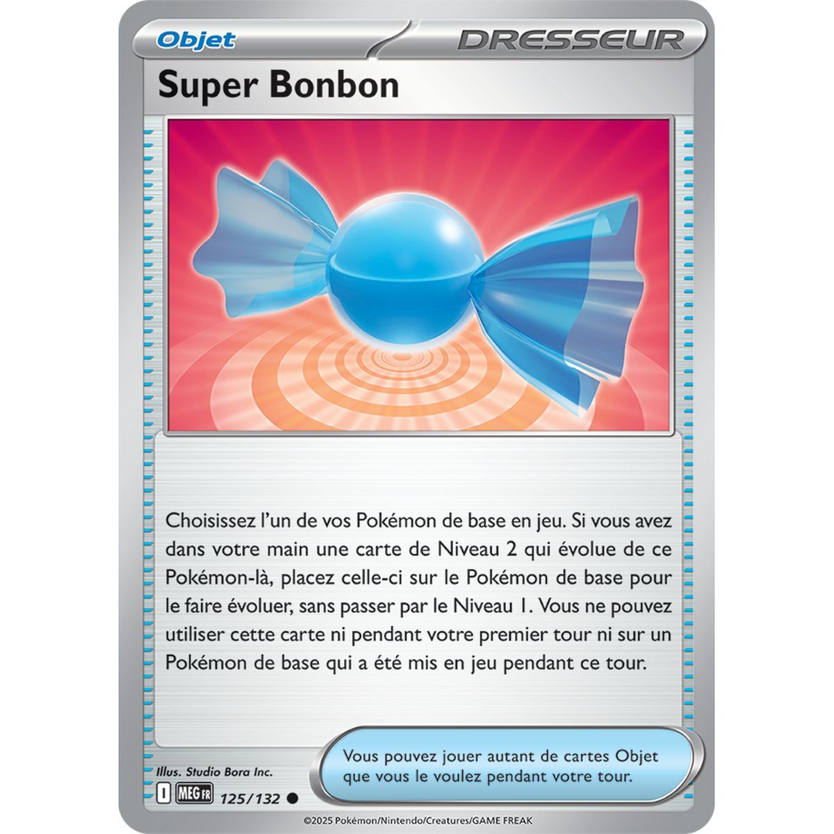 Super Bonbon - Reverse 125/132 - Méga-Evolution