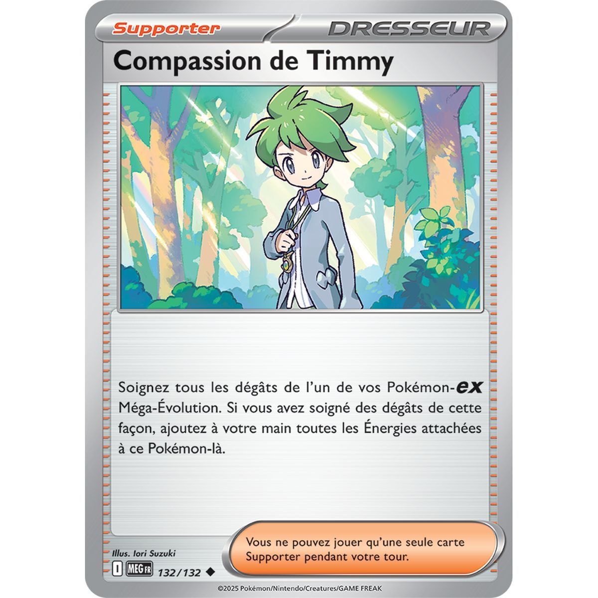 Compassion de Timmy - Peu Commune 132/132 - Méga-Evolution
