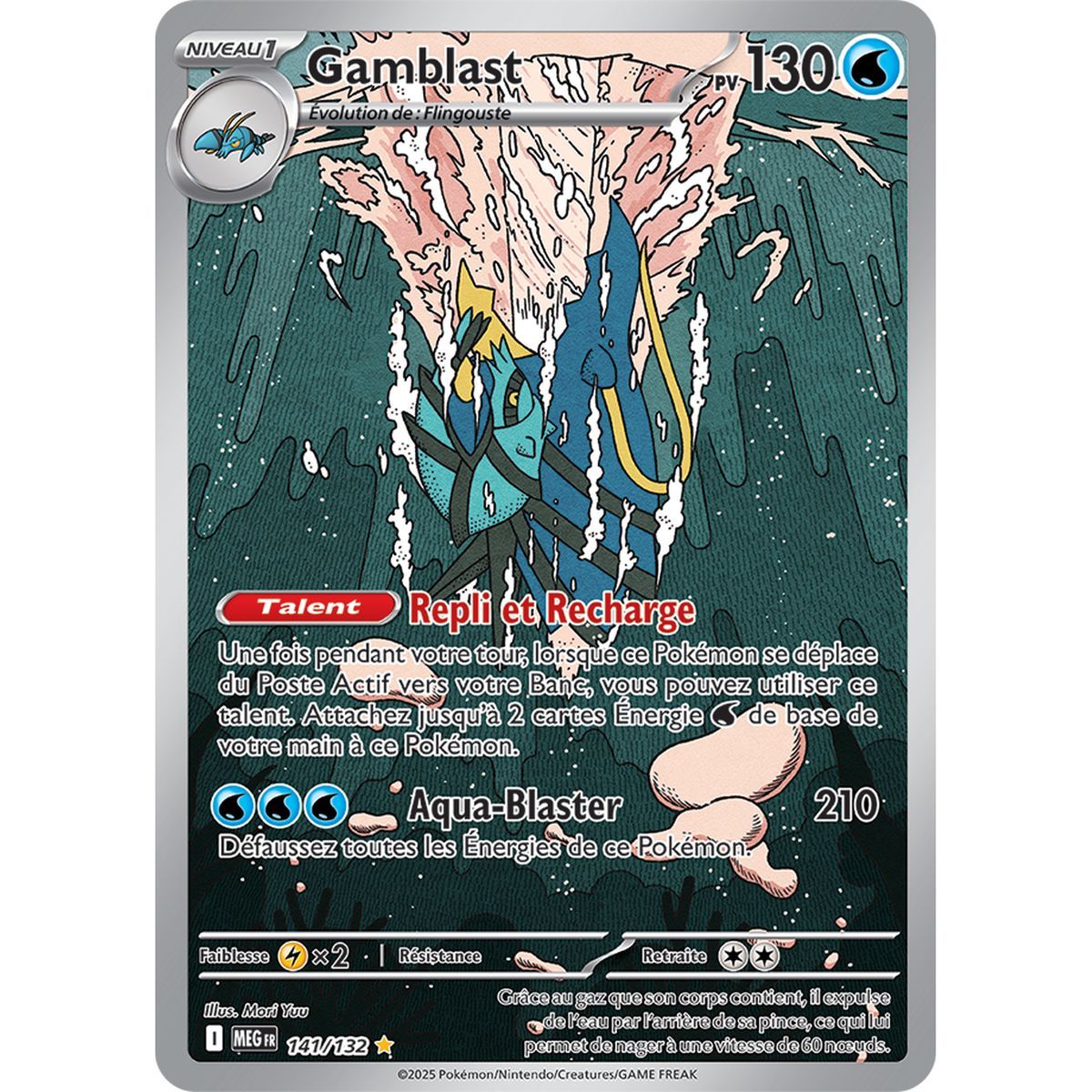 Item Gamblast - Illustration Rare 141/132 - Méga-Evolution
