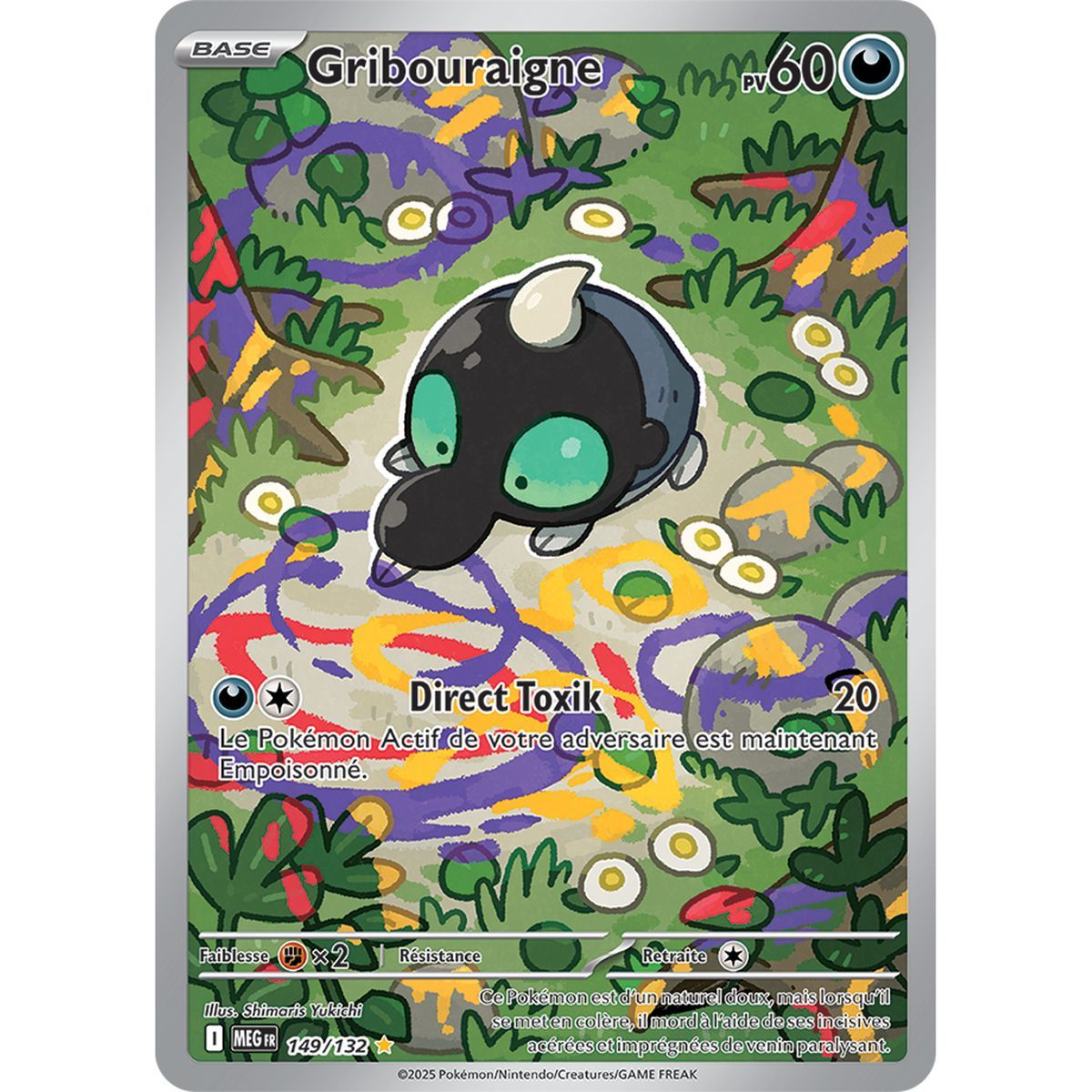Gribouraigne - Illustration Rare 149/132 - Méga-Evolution