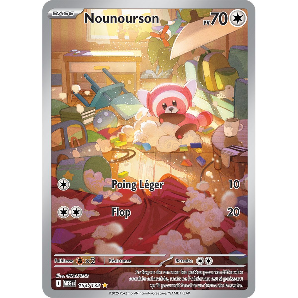 Nounourson - Illustration Rare 154/132 - Méga-Evolution
