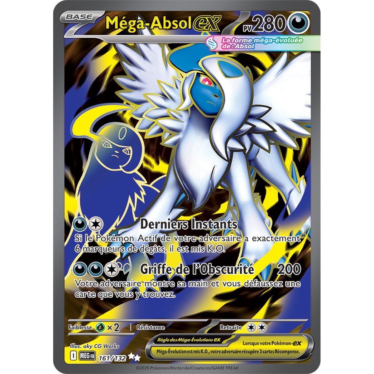 Item Méga-Absol-ex - Ultra Rare 161/132 - Méga-Evolution