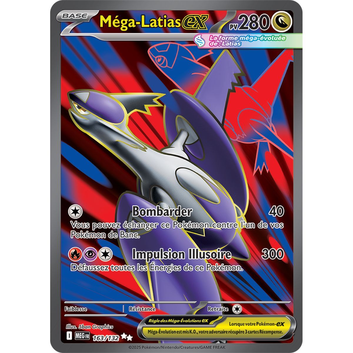 Item Méga-Latias-ex - Ultra Rare 163/132 - Méga-Evolution