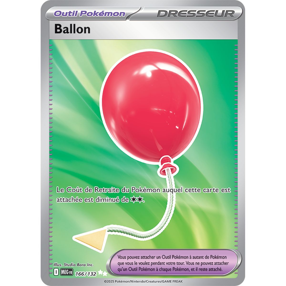 Item Ballon - Ultra Rare 166/132 - Méga-Evolution