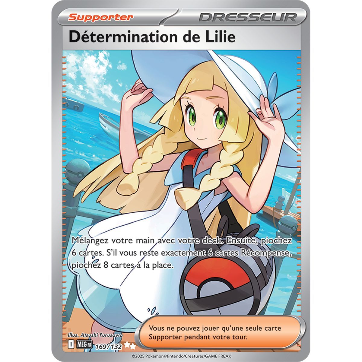 Détermination de Lilie - Ultra Rare 169/132 - Méga-Evolution