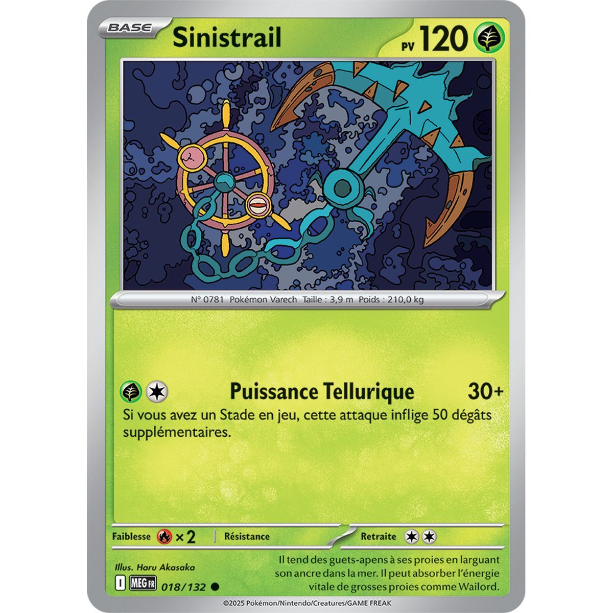 Sinistrail - Reverse 18/132 - Méga-Evolution