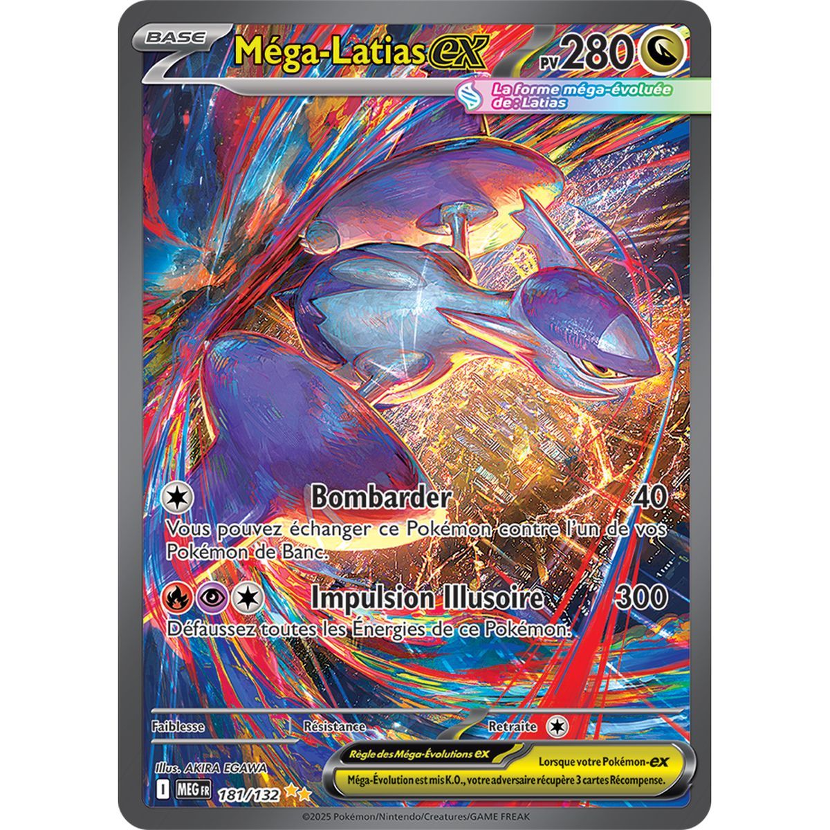Méga-Latias-ex - Special Illustration Rare 181/132 - Méga-Evolution