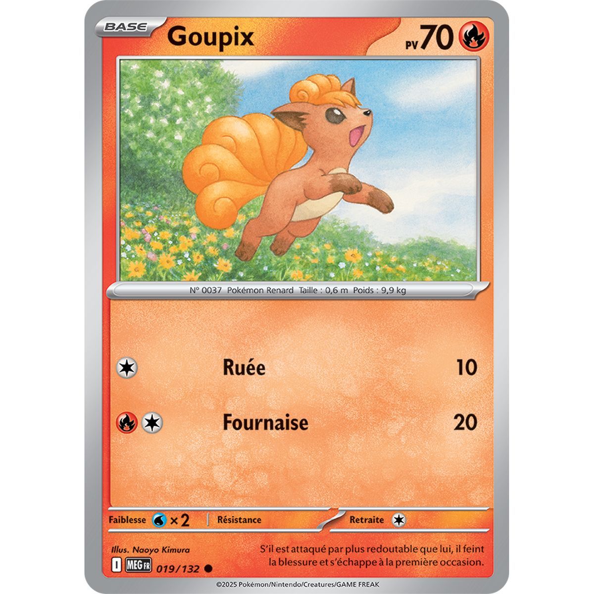 Item Goupix - Reverse 19/132 - Méga-Evolution