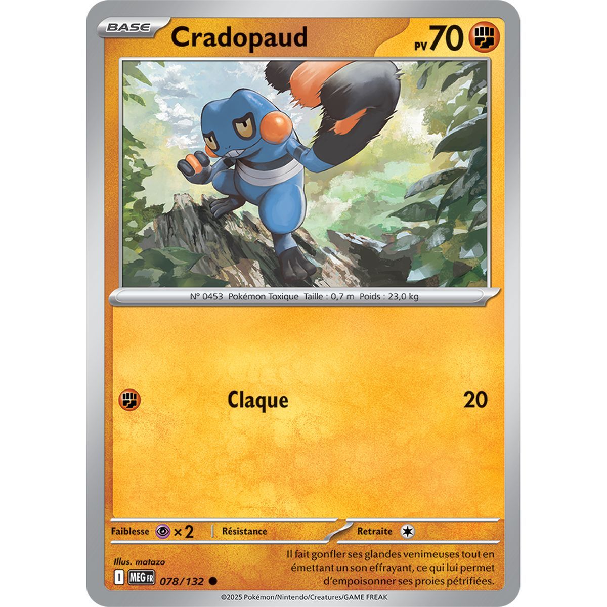 Cradopaud - Commune 78/132 - Méga-Evolution