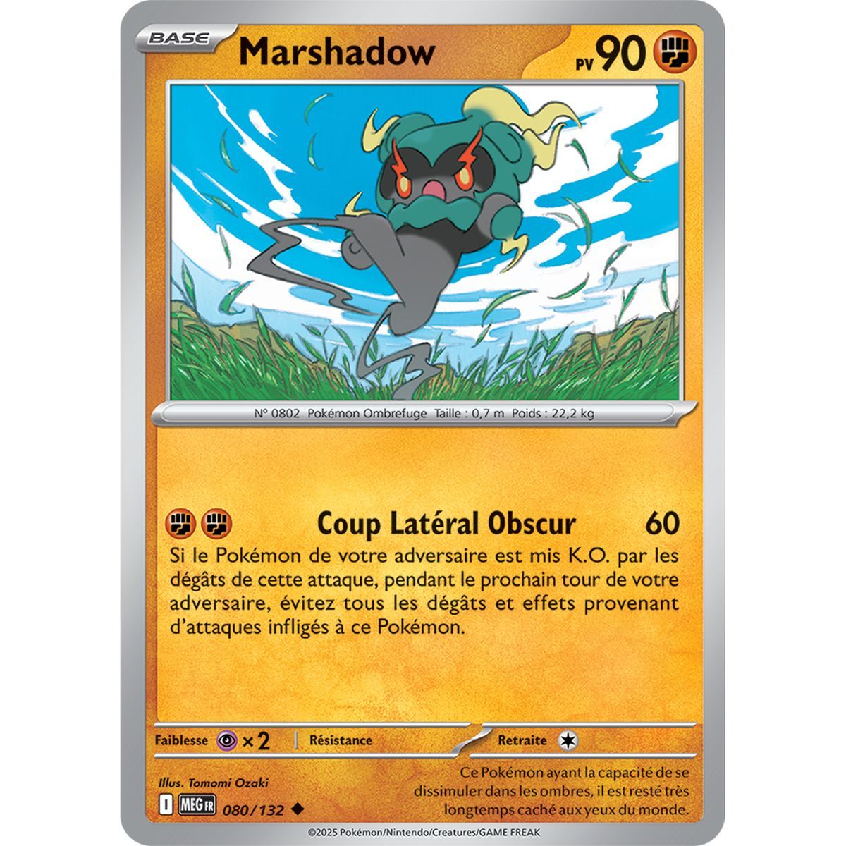 Item Marshadow - Reverse 80/132 - Méga-Evolution