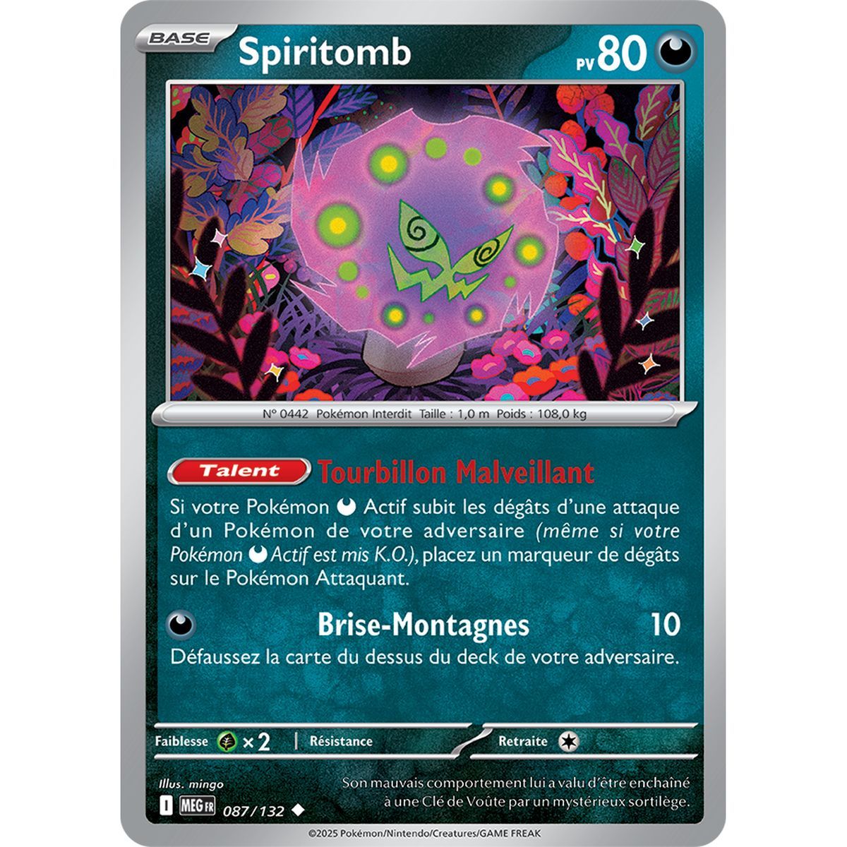 Spiritomb - Reverse 87/132 - Méga-Evolution