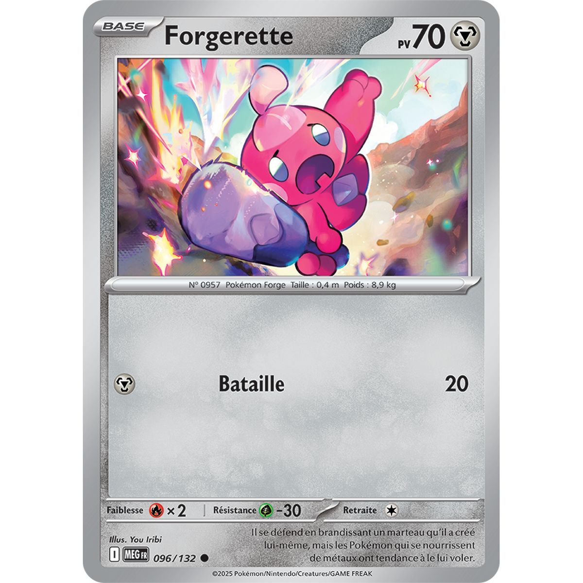 Forgerette - Reverse 96/132 - Méga-Evolution