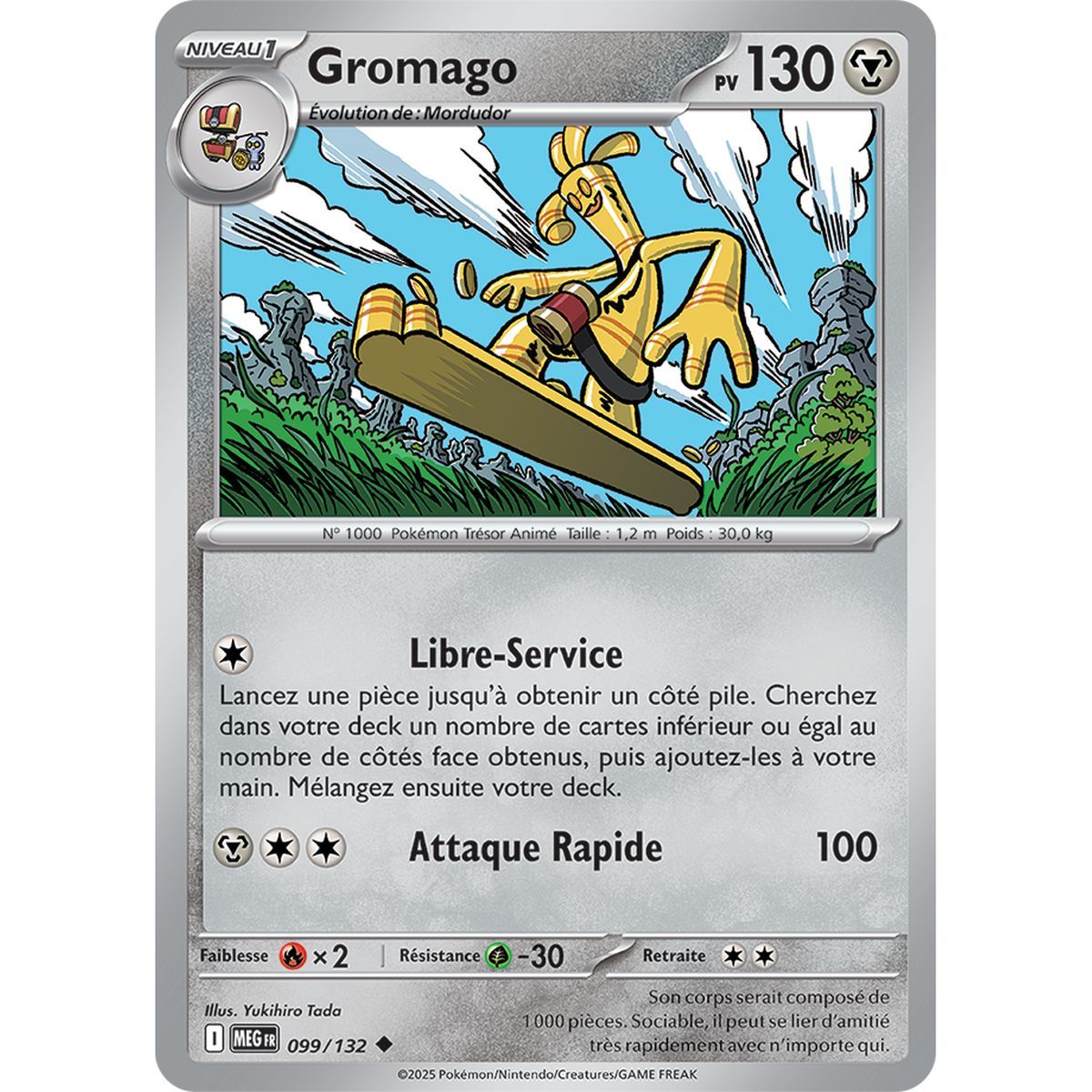 Gromago - Reverse 99/132 - Méga-Evolution