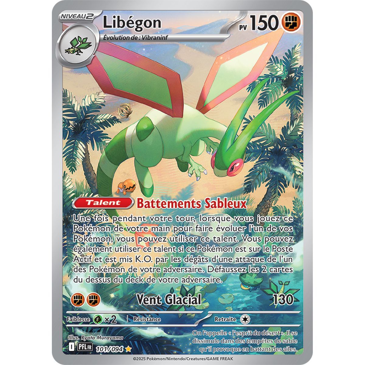 Libégon - Illustration Rare 101/94 - Méga-Evolution 2 Flammes Fantasmagoriques