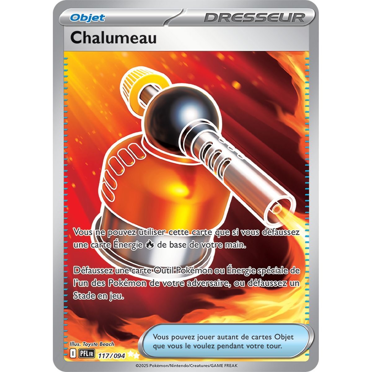 Chalumeau - Ultra Rare 117/94 - Méga-Evolution 2 Flammes Fantasmagoriques